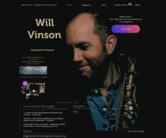 Willvinson.com(Home) Screenshot