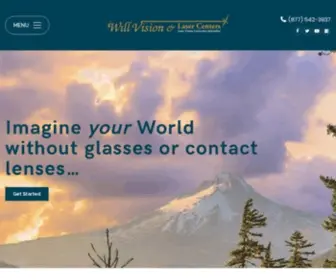 Willvision.com(LASIK Portland) Screenshot