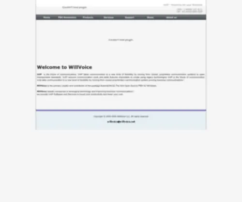 Willvoice.net(VoIP Telephony Today) Screenshot