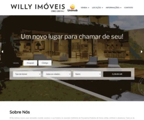 Willymacedo.com.br(Willy Imóveis) Screenshot