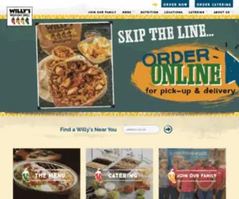 Willys.com(Willy's Mexicana Grill) Screenshot