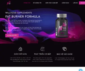 Willystarsupplements.com(Sản Phẩm Giảm Mỡ Hàng Đầu Việt Nam) Screenshot