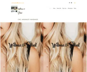 Wilmaandethel.com(Wilma and Ethel Store) Screenshot