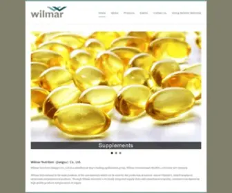 Wilmarnutrition.com(Wilmar Nutrition (Jiangsu) Co) Screenshot