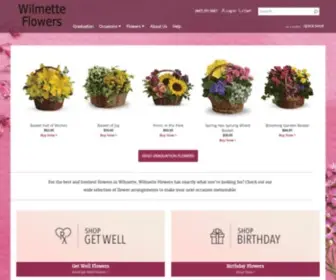 Wilmetteflorist.com(Wilmette Florist) Screenshot