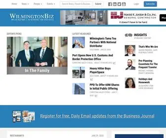 Wilmingtonbiz.com(Wilmington, NC's Home Page For Business) Screenshot