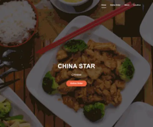 Wilmingtonchinastar.com(China Star) Screenshot
