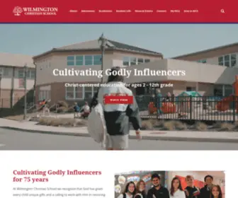 Wilmingtonchristian.org(Wilmington Christian School) Screenshot