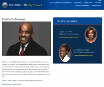 Wilmingtoncitycouncil.com(Wilmington, Delaware) Screenshot