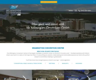 Wilmingtonconventions.com(The Wilmington Convention Center) Screenshot