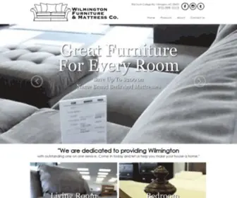 Wilmingtonfurnitureandmattressco.com(Wilmington Furniture And Mattress Co) Screenshot