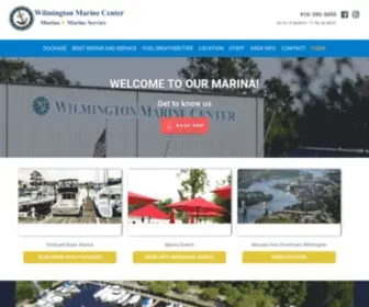 Wilmingtonmarine.com(Wilmington Marine Center) Screenshot