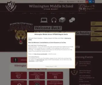 Wilmingtonms.org(Wilmington Middle School STEAM Magnet) Screenshot