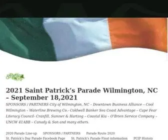 Wilmingtonparade.com(2021 Saint Patrick’s Parade Wilmington) Screenshot