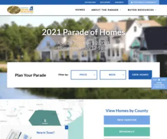 Wilmingtonparadeofhomes.com(The Parade) Screenshot