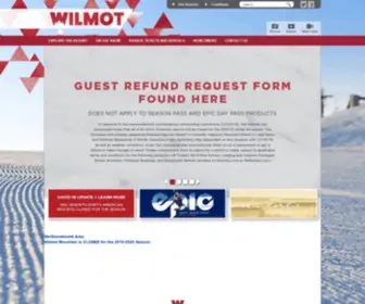 Wilmotmountain.com(Wilmot Home) Screenshot