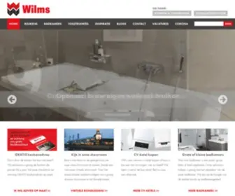 Wilms.nl(Keukens, badkamers en installatietechniek) Screenshot