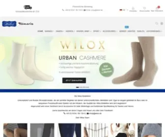 Wilox.de(Wilox Strumpfwaren GmbH) Screenshot