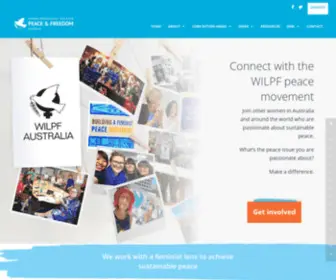 Wilpf.org.au(WILPF Australia) Screenshot