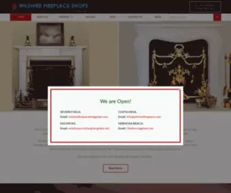 Wilshirefireplace.com(Wilshire Fireplace) Screenshot