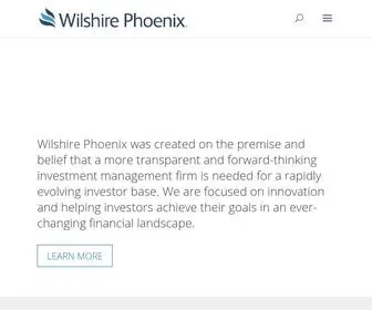 Wilshirephoenix.com(Wilshire Phoenix) Screenshot