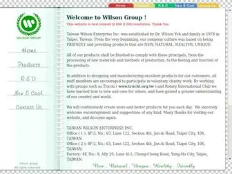 Wilson-Groups.com(WILSON GROUP) Screenshot