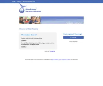 Wilsonacademy.com(Submit This Form) Screenshot