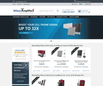 Wilsonamplifiers.ca(Cell Phone Signal Boosters) Screenshot
