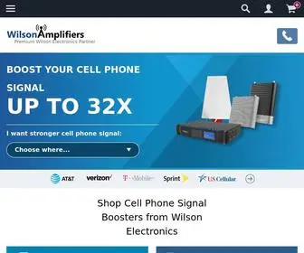 Wilsonamplifiers.com(Signal Boosters & Antennas) Screenshot