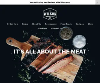 Wilsonbarbecue.com(Wilson Barbecue) Screenshot