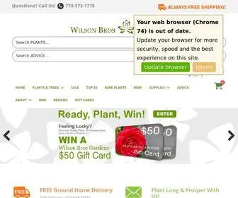 Wilsonbrosgardens.com(Buy plants and trees online from Wilson Bros Gardens) Screenshot