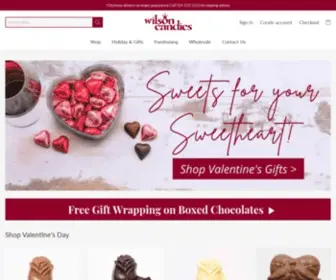 Wilsoncandy.com(Wilson Candy) Screenshot