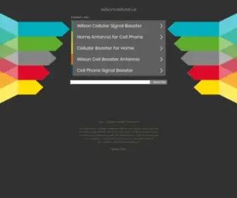 Wilsoncellular.us(Wilson signal booster) Screenshot