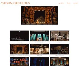 Wilsonchin.com(Wilson Chin Productions) Screenshot
