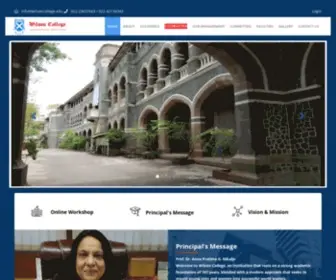 Wilsoncollege.edu(Wilson College) Screenshot