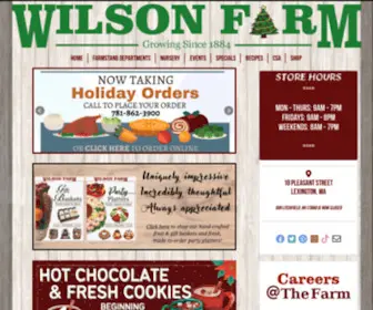 Wilsonfarm.com(Wilson Farm) Screenshot