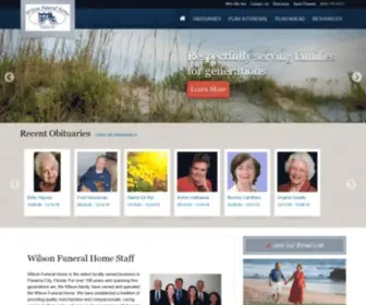 Wilsonfuneralhome.net(Wilson Funeral Home) Screenshot