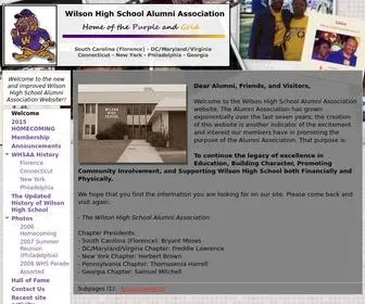 Wilsonhighalumni.com(Wilson High School Alumni Association) Screenshot