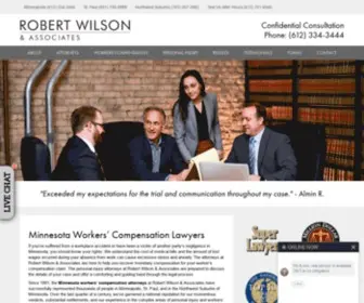 Wilsoninjurylaw.com(Minnesota Workers' Compensation Attorneys) Screenshot