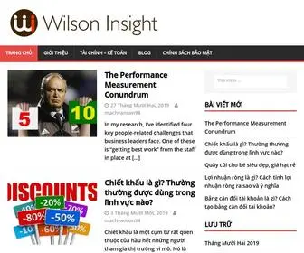Wilsoninsight.com(Wilson Insight) Screenshot