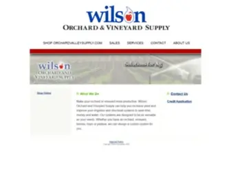 Wilsonirr.com(Orchard Valley Supply) Screenshot