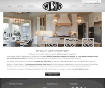 Wilsonlighting.com(Wilson Lighting) Screenshot