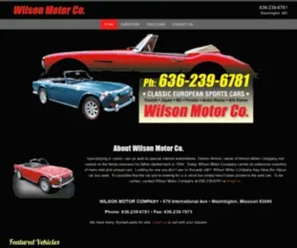 Wilsonmotorco.com(Wilson Motor Co) Screenshot