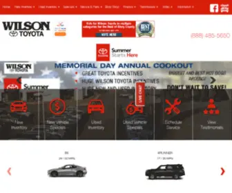 Wilsonofamestoyota.com(Wilsonofamestoyota) Screenshot