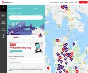 Wilsonparking.com.au(Wilson Parking Australia) Screenshot