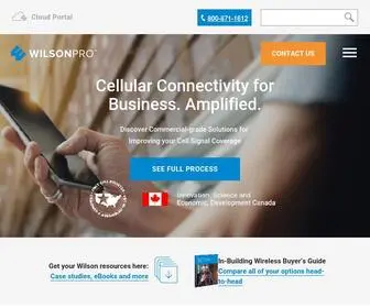 Wilsonpro.ca(WilsonPro Canada) Screenshot