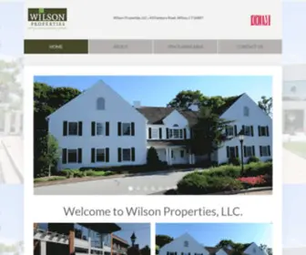 Wilsonproperties.com(Wilson Properties) Screenshot