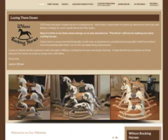 Wilsonrockinghorses.com(Wilson Rocking Horses) Screenshot