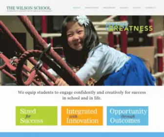 Wilsonschool.com(The Wilson School) Screenshot