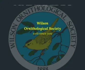 Wilsonsociety.org(Wilson Ornithological Society) Screenshot